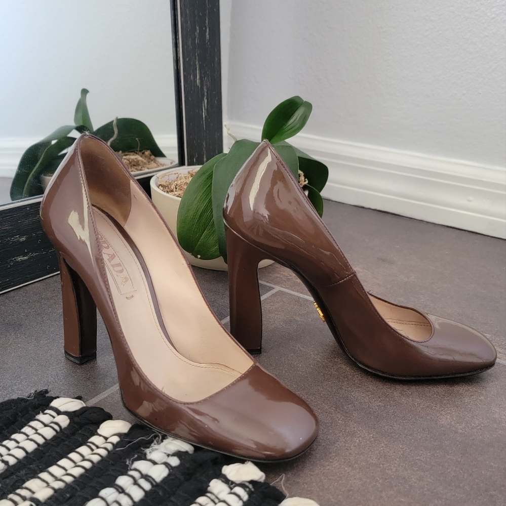 Prada Patent Leather Pumps